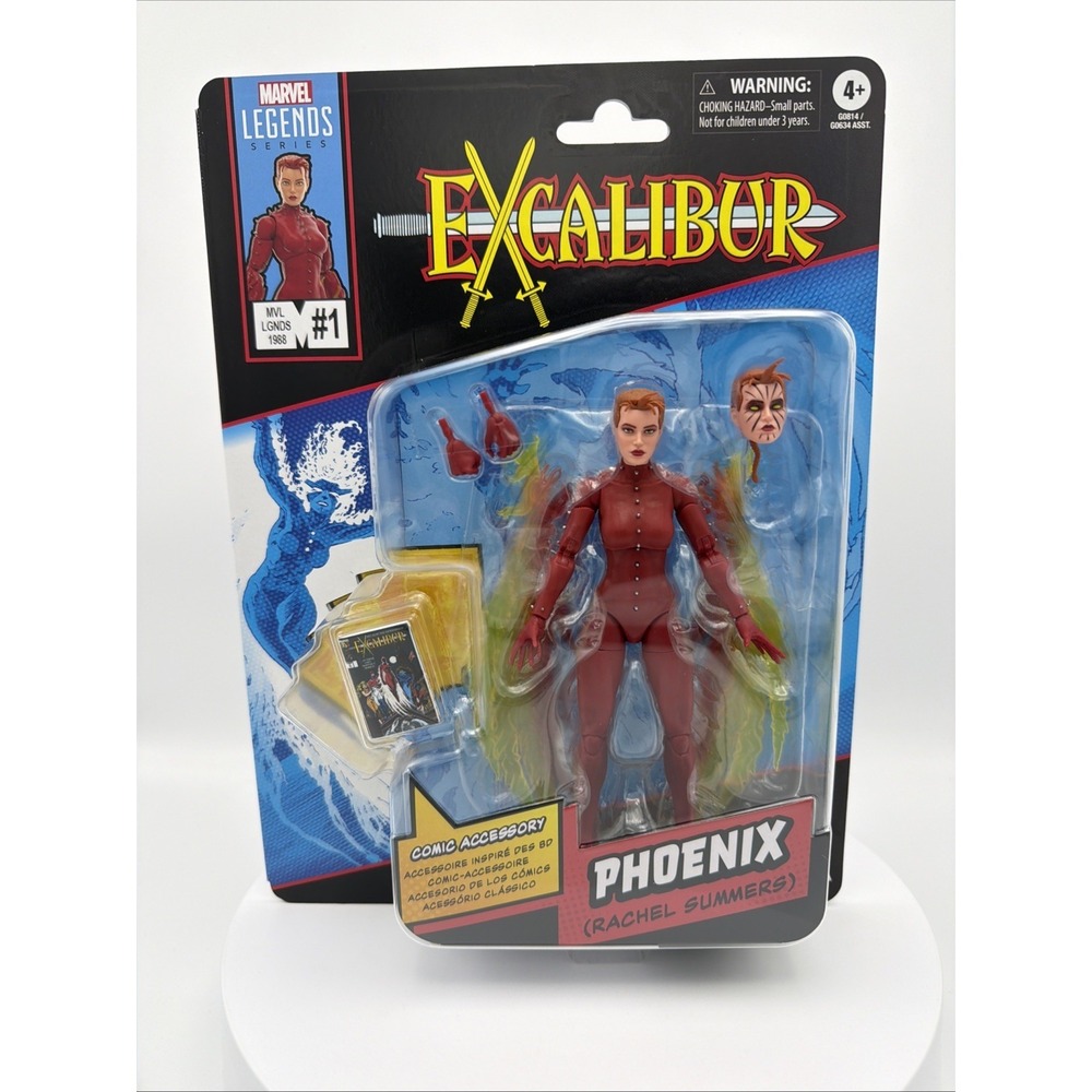 Hasbro Marvel Legends Phoenix Rachel Summers 6" Excalibur Retro‎ Figure NIB